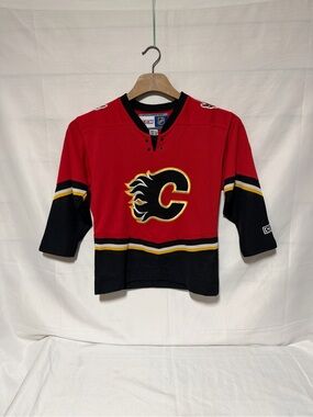 Calgary Flames Dion Phaneuf #3 CCM Youth SM/M for Jersey